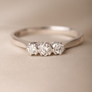 Diamantring från 1974, storlek 20