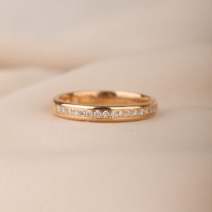 Alliansring i rödguld